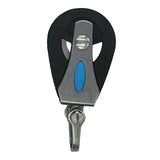 Maxbell Cable Pulley Wheel Single Swivel Block for Sailing Vessels Fitness Equipment Blue