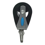 Maxbell Cable Pulley Wheel Single Swivel Block for Sailing Vessels Fitness Equipment Blue