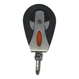 Maxbell Cable Pulley Wheel Single Swivel Block for Sailing Vessels Fitness Equipment Red