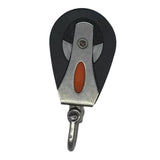 Maxbell Cable Pulley Wheel Single Swivel Block for Sailing Vessels Fitness Equipment Red