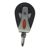 Maxbell Cable Pulley Wheel Single Swivel Block for Sailing Vessels Fitness Equipment Red