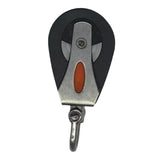 Maxbell Cable Pulley Wheel Single Swivel Block for Sailing Vessels Fitness Equipment Red