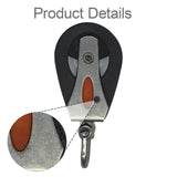 Maxbell Cable Pulley Wheel Single Swivel Block for Sailing Vessels Fitness Equipment Red