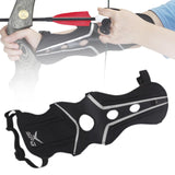 Maxbell Arm Guard for Archery Protective Comfortable Sturdy Lightweight   Black