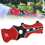 Maxbell Arm Guard for Archery Protective Comfortable Sturdy Lightweight   Red