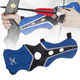 Maxbell Arm Guard for Archery Protective Comfortable Sturdy Lightweight   Blue