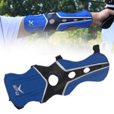 Maxbell Arm Guard for Archery Protective Comfortable Sturdy Lightweight   Blue