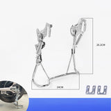Maxbell Electric Bike Drop Stand Replacement Double Leg Kickstand for Adults Cycling 14inch Double Opening
