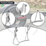 Maxbell Electric Bike Drop Stand Replacement Double Leg Kickstand for Adults Cycling 14inch Double Opening