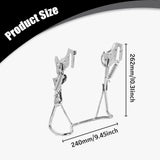 Maxbell Electric Bike Drop Stand Replacement Double Leg Kickstand for Adults Cycling 14inch Double Opening