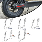 Maxbell Electric Bike Drop Stand Replacement Double Leg Kickstand for Adults Cycling 14inch Double Opening