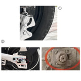 Maxbell Electric Bike Drop Stand Replacement Double Leg Kickstand for Adults Cycling 16inch Double Opening