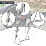 Maxbell Electric Bike Drop Stand Replacement Double Leg Kickstand for Adults Cycling 16inch Double Opening
