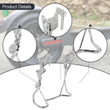 Maxbell Electric Bike Drop Stand Replacement Double Leg Kickstand for Adults Cycling 18inch Double Opening