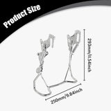 Maxbell Electric Bike Drop Stand Replacement Double Leg Kickstand for Adults Cycling 18inch Double Opening