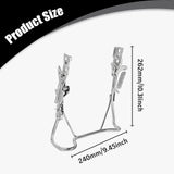 Maxbell Electric Bike Drop Stand Replacement Double Leg Kickstand for Adults Cycling 14inch Double Hole