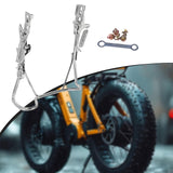 Maxbell Electric Bike Drop Stand Replacement Double Leg Kickstand for Adults Cycling 14inch Double Hole