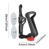 Maxbell Bicycle Water Bottle Holder Portable  Lightweight Bottle Cage Black