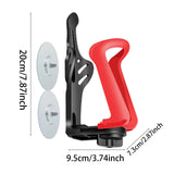 Maxbell Bicycle Water Bottle Holder Portable  Lightweight Bottle Cage Red