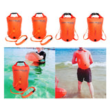 Maxbell Swim Buoy Float and Drybag High Visible for Triathletes