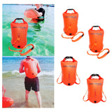 Maxbell Swim Buoy Float and Drybag High Visible for Triathletes