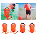 Maxbell Swim Buoy Float and Drybag High Visible for Triathletes
