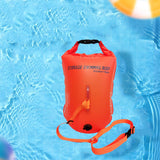 Maxbell Swim Buoy Float and Drybag High Visible for Triathletes