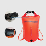 Maxbell Swim Buoy Float and Drybag High Visible for Triathletes
