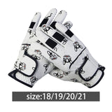 Maxbell Women Golf Gloves Breathable PU Mesh Anti Slip Grip Multipurpose Dog Printed Size S 18
