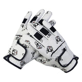 Maxbell Women Golf Gloves Breathable PU Mesh Anti Slip Grip Multipurpose Dog Printed Size S 18
