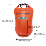 Maxbell Swimming Buoy Float High Visibility Touchscreen for Training Boating Fishing