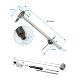 Maxbell Rear Derailleur Hanger Bicycle Frame Portable with Measuring Bar Check Tools