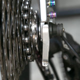 Maxbell Rear Derailleur Hanger Bicycle Frame Portable with Measuring Bar Check Tools