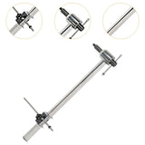 Maxbell Rear Derailleur Hanger Bicycle Frame Portable with Measuring Bar Check Tools