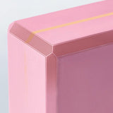 Maxbell 2x Yoga Blocks Anti Slip Yoga Prop Accessories for Indoor Sports Gym Fitness Pink