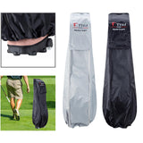 Maxbell Golf Bag Travel Rain Cover Nylon with Zipper Organizer Household Storage Bag Black