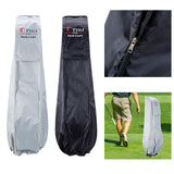 Maxbell Golf Bag Travel Rain Cover Nylon with Zipper Organizer Household Storage Bag Black