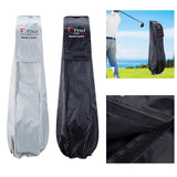Maxbell Golf Bag Travel Rain Cover Nylon with Zipper Organizer Household Storage Bag Black