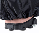 Maxbell Golf Bag Travel Rain Cover Nylon with Zipper Organizer Household Storage Bag Black