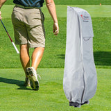 Maxbell Golf Bag Travel Rain Cover Nylon with Zipper Organizer Household Storage Bag Gray