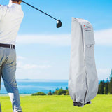 Maxbell Golf Bag Travel Rain Cover Nylon with Zipper Organizer Household Storage Bag Gray