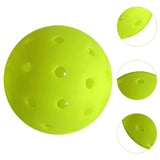 Maxbell 3Pcs Pickleball Balls 40 Holes for Outdoor Courts Sanctioned Tournament Play Yellow
