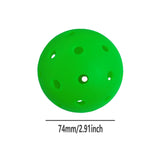 Maxbell 3Pcs Pickleball Balls 40 Holes for Outdoor Courts Sanctioned Tournament Play Green
