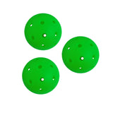 Maxbell 3Pcs Pickleball Balls 40 Holes for Outdoor Courts Sanctioned Tournament Play Green
