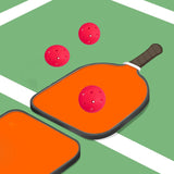 Maxbell 3Pcs Pickleball Balls 40 Holes for Outdoor Courts Sanctioned Tournament Play Rose Red