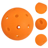 Maxbell 3Pcs Pickleball Balls 40 Holes for Outdoor Courts Sanctioned Tournament Play Orange