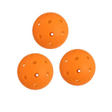 Maxbell 3Pcs Pickleball Balls 40 Holes for Outdoor Courts Sanctioned Tournament Play Orange