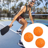 Maxbell 3Pcs Pickleball Balls 40 Holes for Outdoor Courts Sanctioned Tournament Play Orange