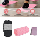 Maxbell Yoga Towel Hot Yoga Non Slip with Quick Dry Towel for Travel Training Indoor