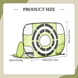 Maxbell Kids Soccer Goal Foldable Practice Soccer Net for Park Indoor Outdoor Garden